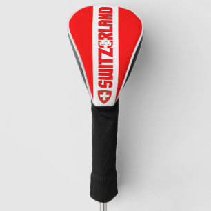 Switzerland Flag Gorgeous Patriotic Golf Head Cover