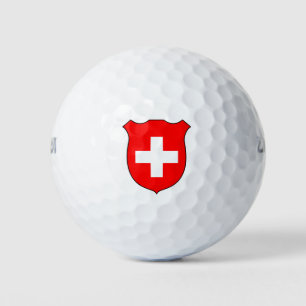 Switzerland Flag Grand Patriotic Golf Balls