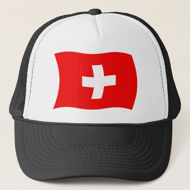 Switzerland Flag Hat (Front)