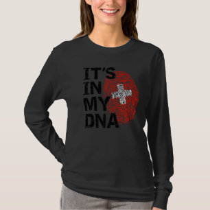 Switzerland Flag It's In My Dna Swiss Roots T-Shirt