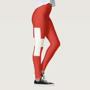 SWITZERLAND flag Leggings