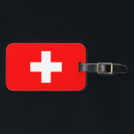 Switzerland Flag Luggage Tag<br><div class="desc">Switzerland Flag</div>