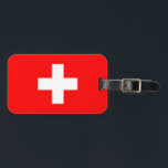 Switzerland Flag Luggage Tag<br><div class="desc">Switzerland Flag</div>