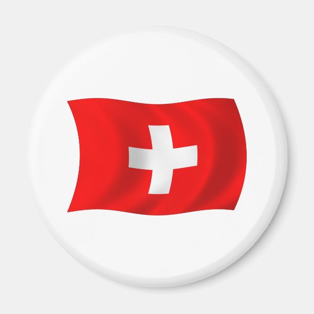 Switzerland Flag Magnet (Front)