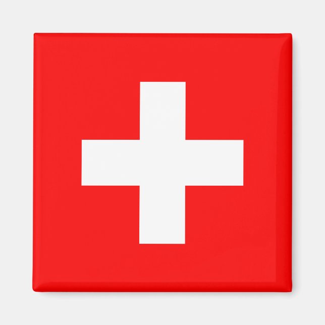 Switzerland Flag Magnet (Front)