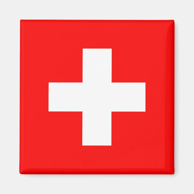 Switzerland Flag Magnet (Front)