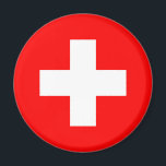 Switzerland Flag Magnet<br><div class="desc">Switzerland Flag</div>
