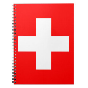 Switzerland Flag Notebook