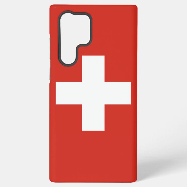 Switzerland flag phone case (Back)