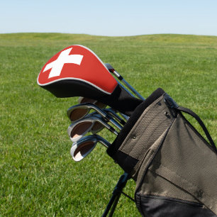 Switzerland flag phone case golf head cover