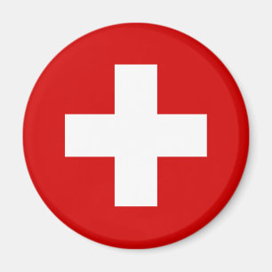 Switzerland flag quality magnet