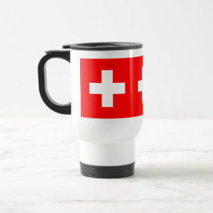 Switzerland Flag Schweiz Swiss Travel Mug