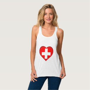 Switzerland Flag Singlet