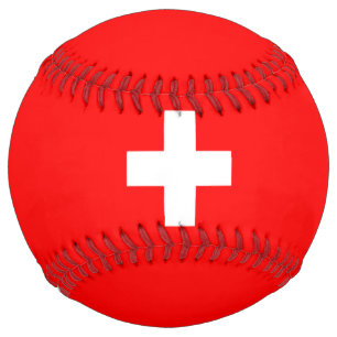 Switzerland Flag Softball