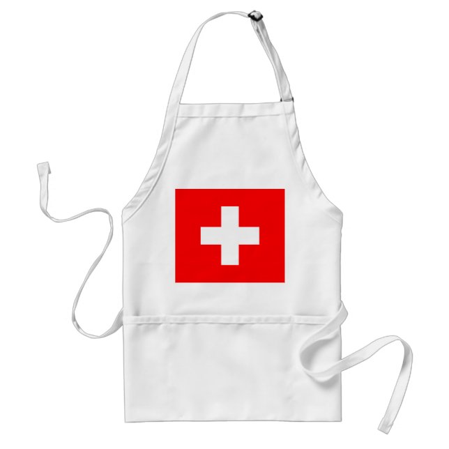 Switzerland Flag Standard Apron (Front)