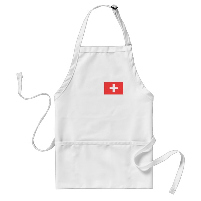 Switzerland Flag Standard Apron (Front)