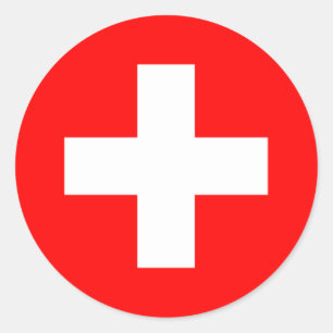 Switzerland Flag Sticker