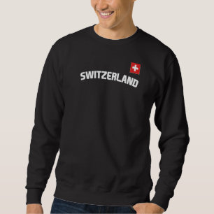 Switzerland Flag Swiss Pride International Country Sweatshirt