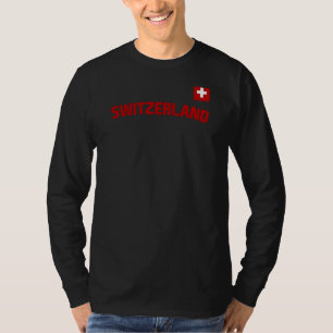 Switzerland Flag Swiss Pride International Country T-Shirt