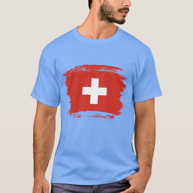 Switzerland flag T-Shirt (Front)