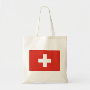 Switzerland Flag Tote Bag