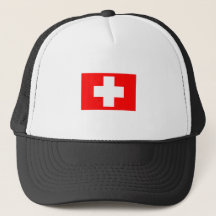Switzerland flag World cup Football Trucker Hat
