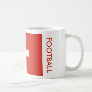 SWITZERLAND FOOTBALL COFFEE MUG