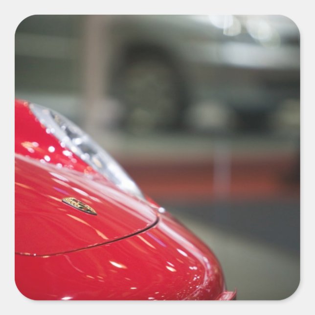 SWITZERLAND, GENEVA: 75th Annual Geneva Auto 2 Square Sticker (Front)