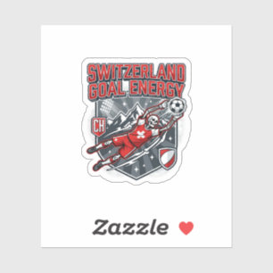 Switzerland Goal Energy Skeleton Striker Nations B