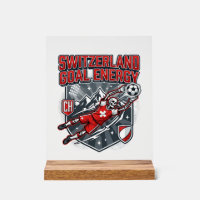 Switzerland Goal Energy Skeleton Striker Nations B