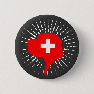 Switzerland Great Dane 6 Cm Round Badge
