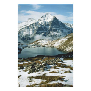 Switzerland, Grindelwald, Bernese Alps, View Photo Print