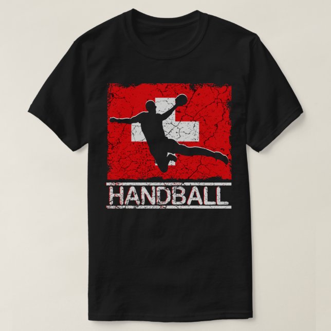 Switzerland Handball 2 T-Shirt (Design Front)