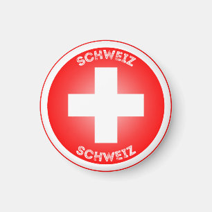Switzerland Heritage Emblem Magnet