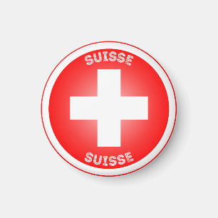 Switzerland Heritage Emblem Magnet