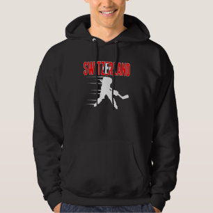 Switzerland Ice Hockey   Swiss Hockey Team Support Hoodie