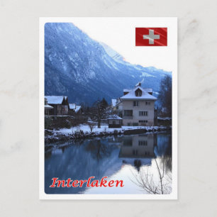 Switzerland - Interlaken - Postcard