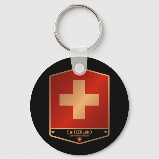 Switzerland Key Ring (Front)