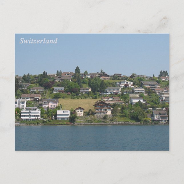 Switzerland Landscape Postcard (Front)