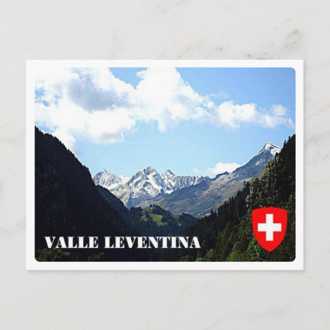 Switzerland - Leventina Valley - Postcard (Front)