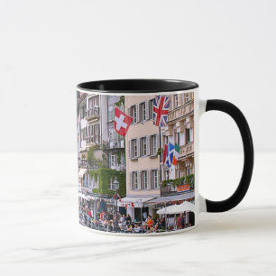 Switzerland, Lucerne, mediaeval waterfront Mug