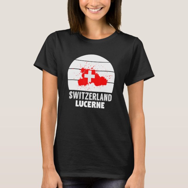 Switzerland Lucerne T-Shirt (Front)