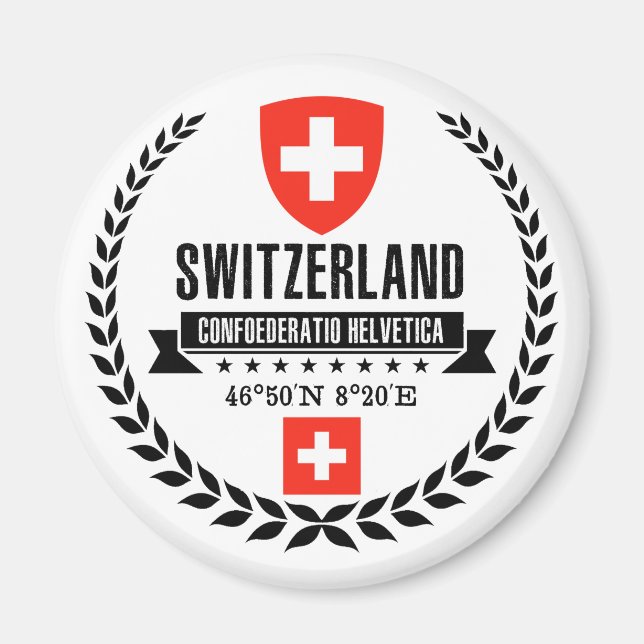 Switzerland Magnet (Front)