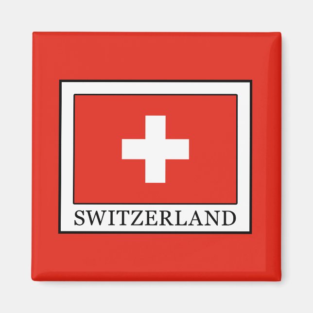 Switzerland Magnet (Front)