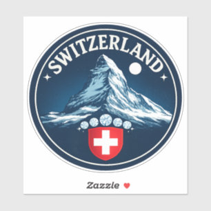 Switzerland Matterhorn Heritage Badge