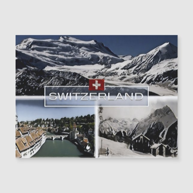 Switzerland - Mosaic - (Front)