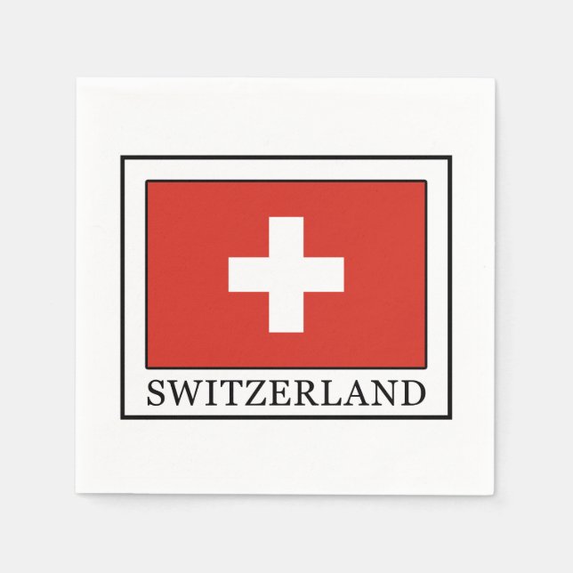 Switzerland Napkin (Front)