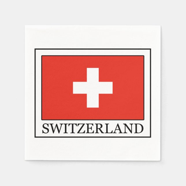 Switzerland Napkin (Front)
