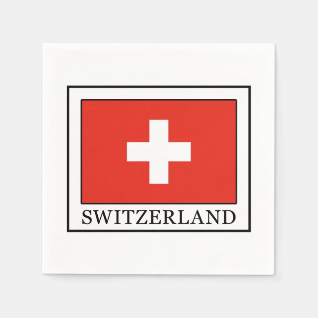 Switzerland Napkin (Front)