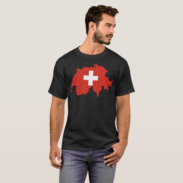 Switzerland Nation T-Shirt (Front Full)